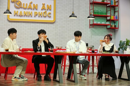 Diễn viên Hải Nam “đốn tim” Quốc Khánh, Andiez Nam Trương, Chen Ru Lu vì quá đẹp trai tại Quán ăn hạnh phúc