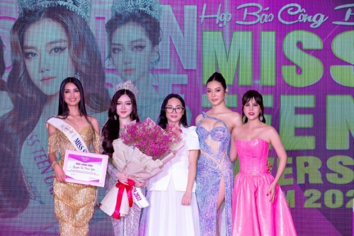 Người đẹp Nguyễn Như Quỳnh đưa nhan sắc Việt 17 tuổi Thoại Nghi tham dự Miss Teen Universe 2022 tại Mỹ  