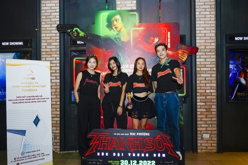 Ngô Thanh Vân đưa “Thanh Sói” cùng FUNDGO quảng bá rộng rãi ở rạp chiếu Cần Thơ