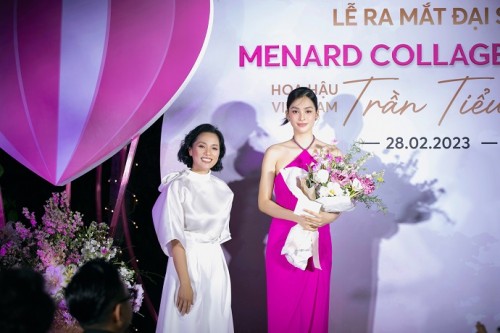 Hoa hậu Tiểu Vy trở thành Đại sứ của sản phẩm cao cấp Menard Collagen Gold