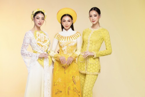 Bộ ảnh mang đậm bản sắc văn hóa của 3 đại sứ Hoa hậu Quốc gia Việt Nam