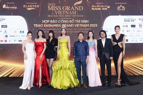 CÔNG BỐ THÍ SINH VÀ TRAO SASH THÍ SINH MISS GRAND VIETNAM 2023