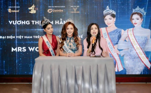 Vương Kim Hằng đại diện Việt Nam tham dự Mrs World 2023 tại Mỹ