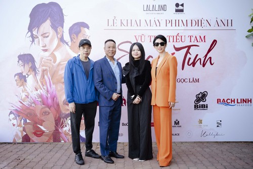 Thái Hoà cùng dàn diễn viên đình đám xuất hiện trong phim điện ảnh của đạo diễn Nguyễn Ngọc Lâm. 