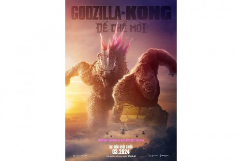 [Godzilla x Kong: Đế Chế Mới] - Cú bắt tay thế kỷ của Godzilla và Kong siêu bom tấn 2024 “Godzilla x Kong”