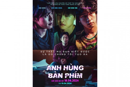 Anh Hùng Bàn Phím: Phim mới của tài tử Son Sukku cùng dàn mỹ nam Hàn Quốc tung trailer kịch tính về nạn tung tin giả trên mạng xã hội