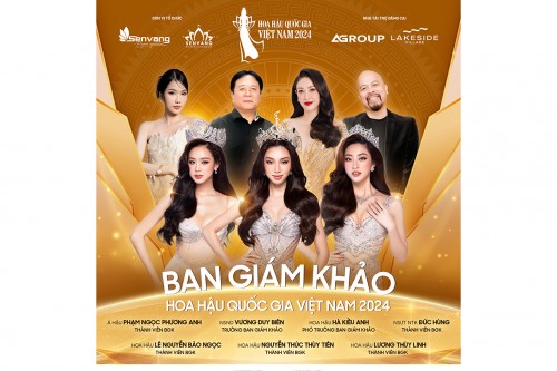 Công bố ban giám khảo Hoa hậu Quốc gia Việt Nam 2024