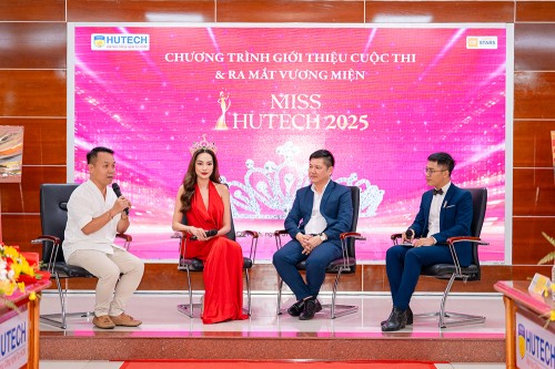 Trường Đại học Công nghệ TP.HCM chính thức công bố vương miện Miss HUTECH 2025