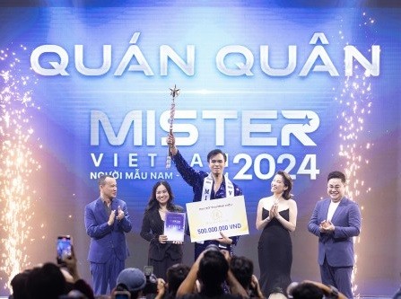 Trần Mạnh Lân đạt giải Mister Vietnam mùa 2- 2024