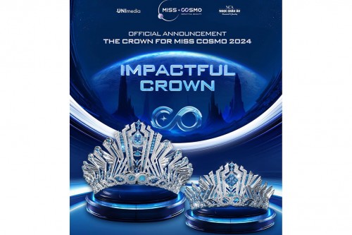 Chính thức công bố vương miện dành cho Tân Hoa hậu Miss Cosmo 2024  “IMPACTFUL CROWN” 