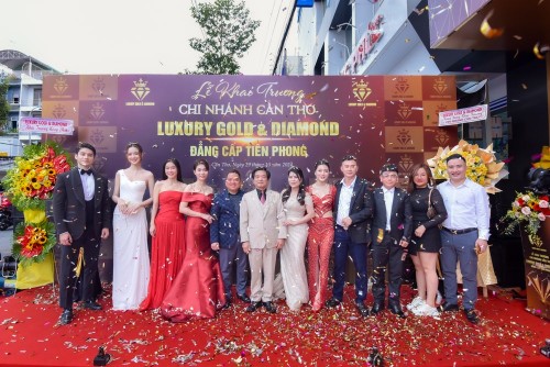 Luxury Gold & Diamond khai trương showroom trang sức quy mô “siêu khủng” tại Cần Thơ