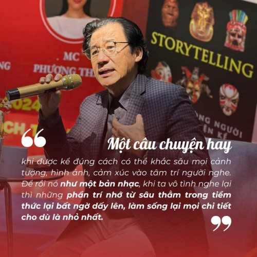 Storytelling - Dùng đúng, kể hay cùng chuyên gia Nguyễn Trần Quang