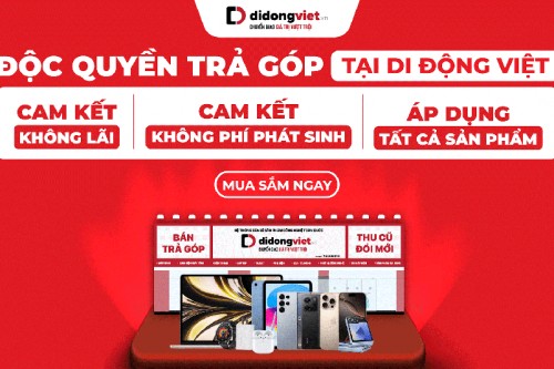 Khai trương trung tâm mua sắm công nghệ, Di Động Việt chính thức triển khai gói sản phẩm trả góp độc quyền