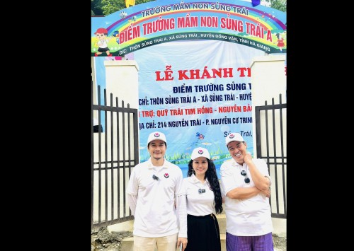 Trường Trái Tim Hồng 6: Thắp sáng tri thức cho vùng cao cùng Luân Nguyễn – Bảo Châu 