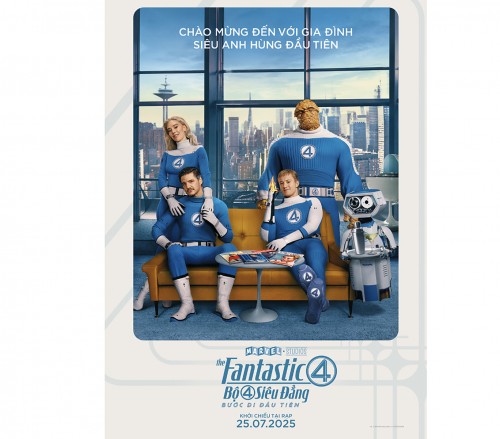 SIÊU ANH HÙNG MẠNH MẼ NHẤT MARVEL LỘ DIỆN TRONG TRAILER MỚI NHẤT CỦA THE FANTASTIC FOUR:  FIRST STEPS