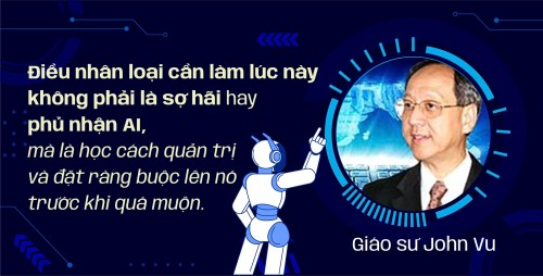 Giáo sư John Vu – Nguyên Phong cảnh báo về sự lệ thuộc vào AI và mối nguy cho nhân tính