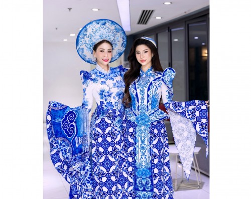 Con gái Lý Hương diễn thời trang ủng hộ chương trình thiện nguyện giúp bà con miền trung có cái tết ấm no