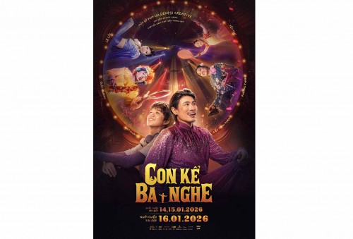 CON KỂ BA NGHE: PHIM ĐIỆN ẢNH VIỆT ĐẦU TIÊN  ĐƯA NGHỆ THUẬT XIẾC LÊN MÀN ẢNH RỘNG