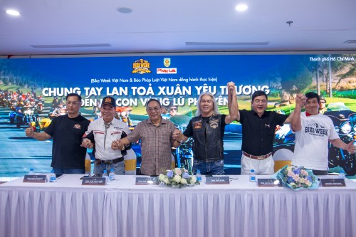 Bike  Week Việt Nam lần 4 tại Cam Ranh: Chung tay lan tỏa xuân yêu thương đến bà con vùng lũ Phú Yên