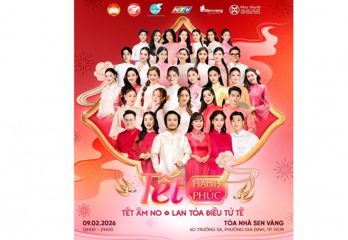 SEN VÀNG KHỞI ĐỘNG TẾT HẠNH PHÚC 2026