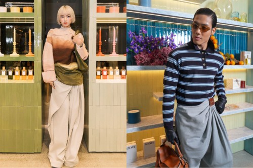 Châu Bùi & Huang Long: Hai cá tính nổi bật trong sự kiện ra mắt flagship store LOEWE Perfumes