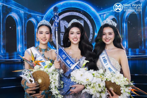PHAN PHƯƠNG OANH NGƯỜI ĐẸP IELTS 7.5 ĐĂNG QUANG MISS WORLD VIETNAM 2025