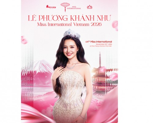 Á HẬU LÊ PHƯƠNG KHÁNH NHƯ ĐẠI DIỆN VIỆT NAM THAM DỰ MISS INTERNATIONAL 2026