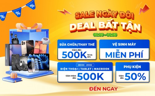 Top iPhone cũ về giá sốc dịp sale đôi 5.5